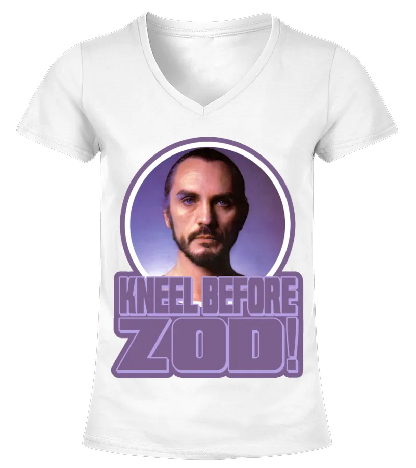 019. Superman WT Camiseta cuello pico Mujer