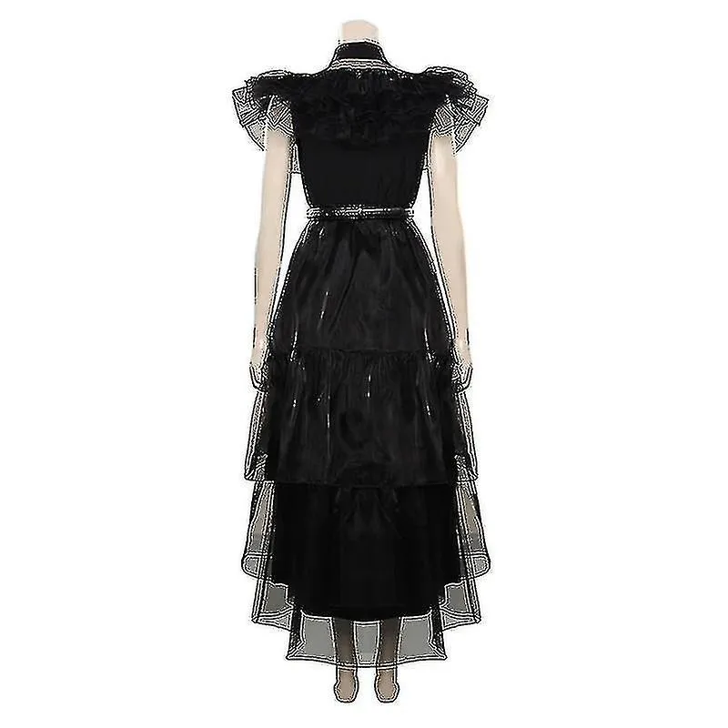 2023 Wednesday Addams Costume Set Costume Disguise for Adult Girls