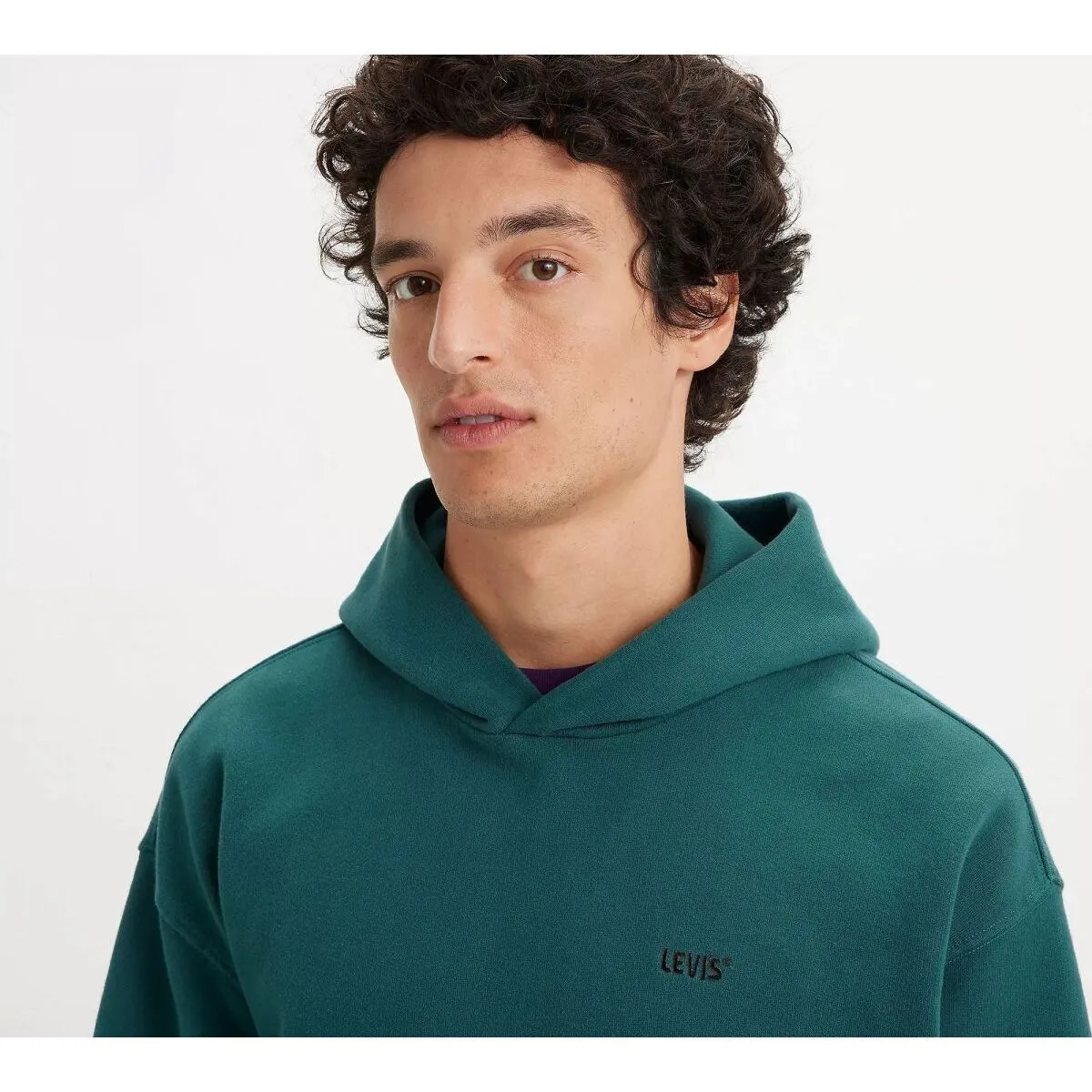 A3767 0028  GOLD TAB HOODIEDEEP SEA MOSS