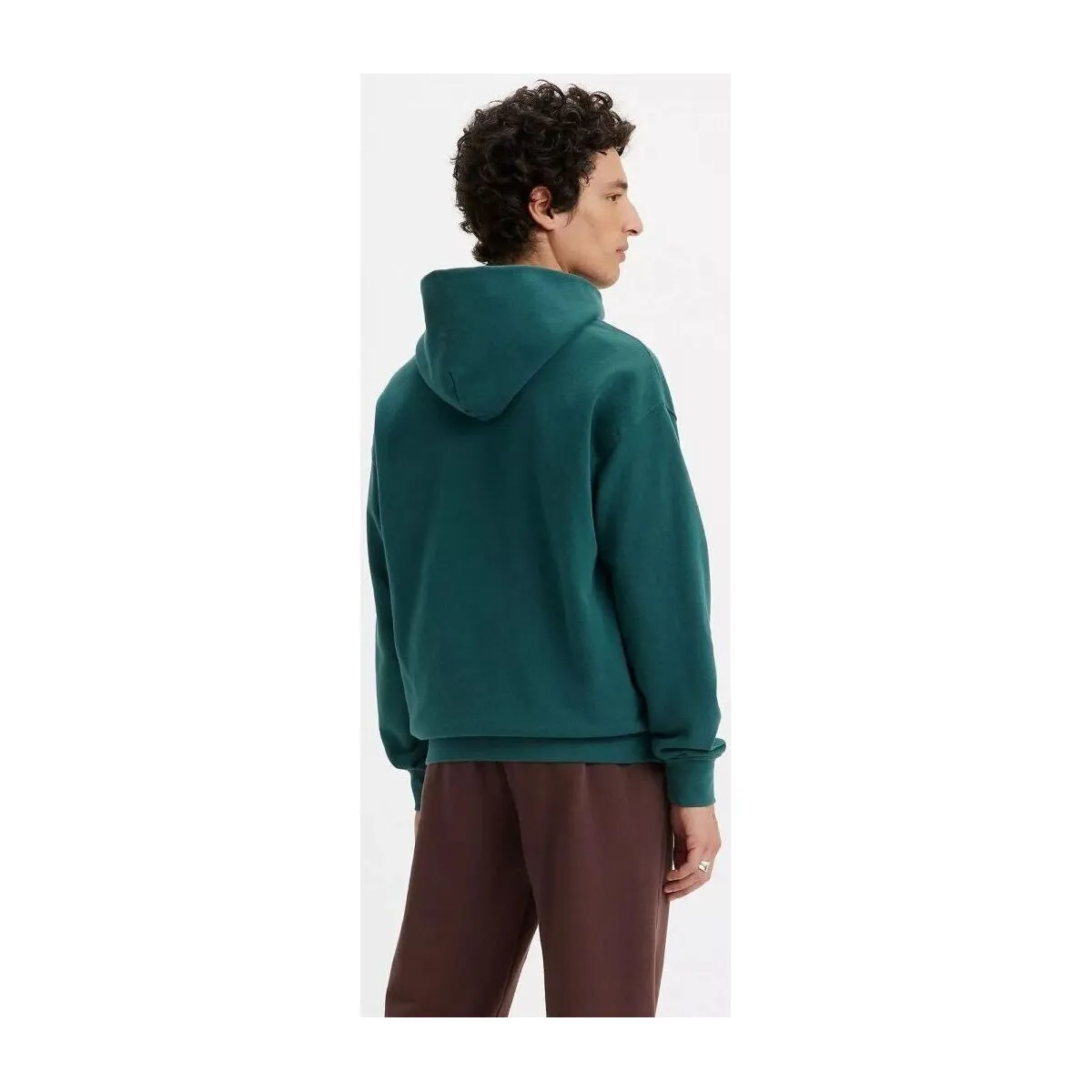 A3767 0028  GOLD TAB HOODIEDEEP SEA MOSS