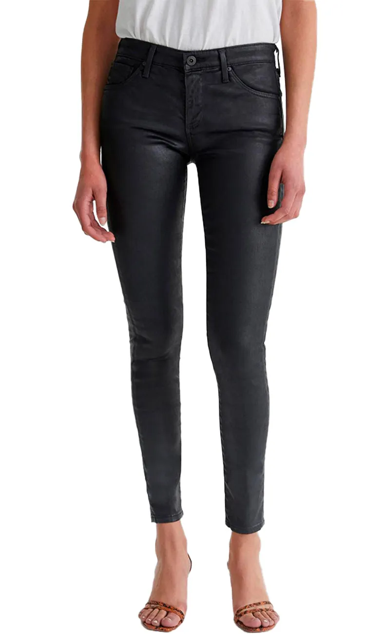 AG Farrah Skinny Ankle Black