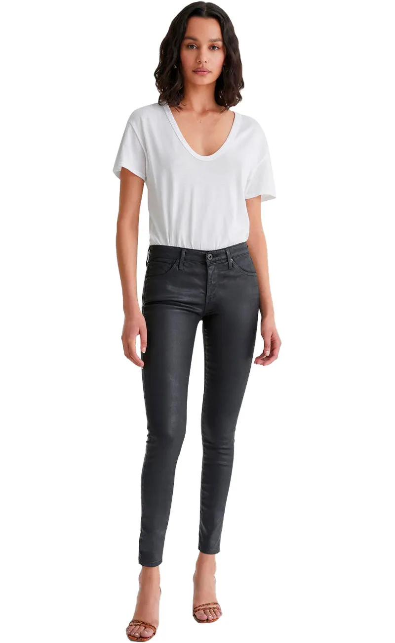 AG Farrah Skinny Ankle Black