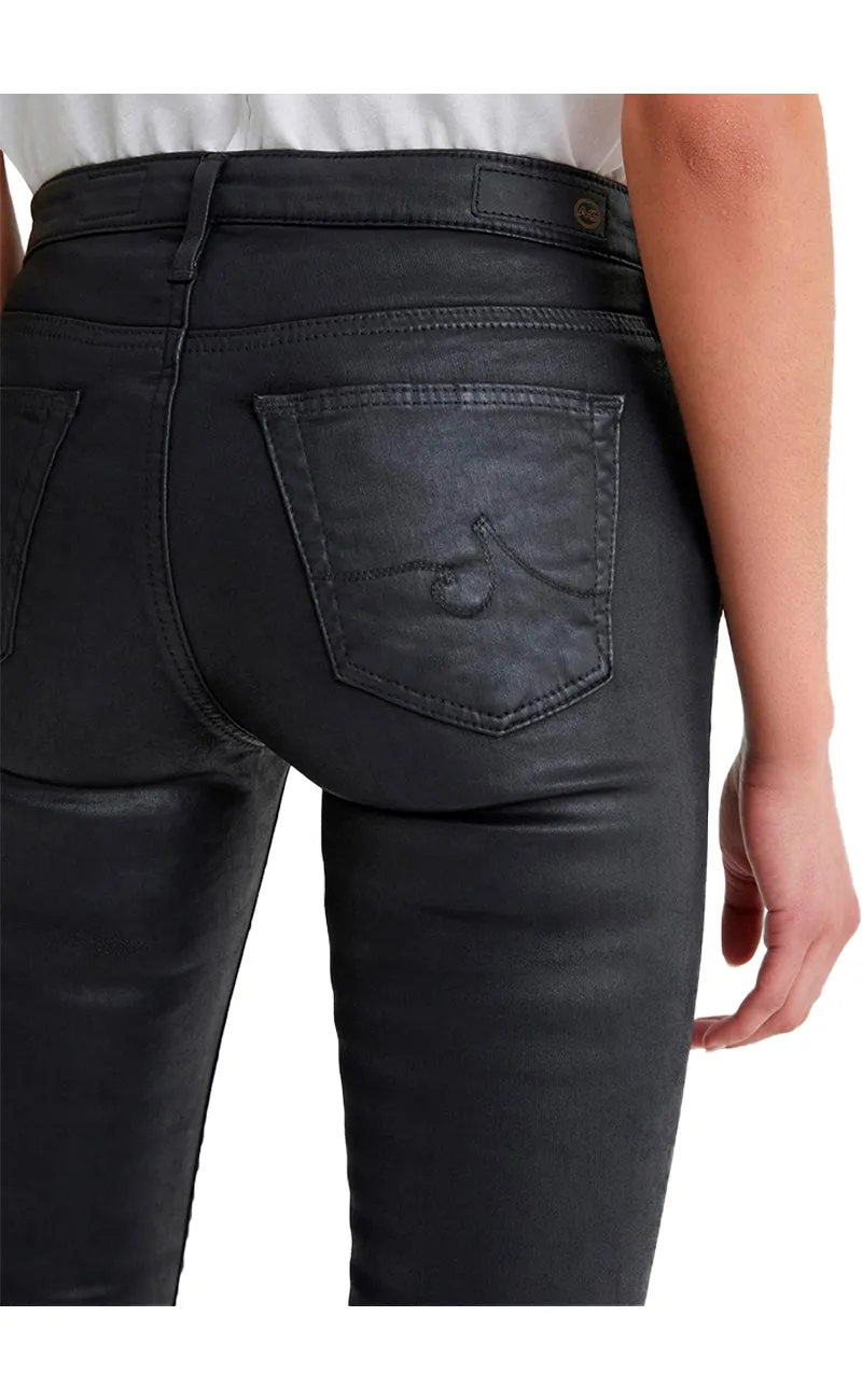 AG Farrah Skinny Ankle Black