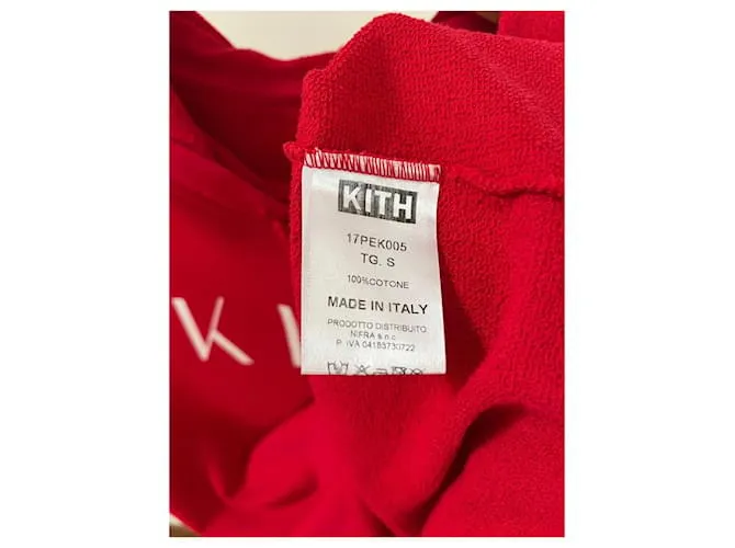 Autre Marque Camiseta de Kith Roja 