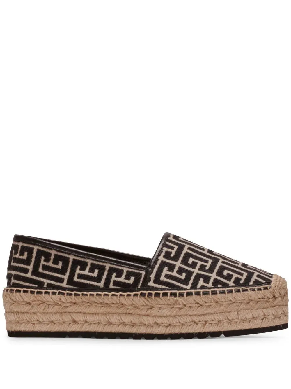 Balmain Women Espadrillas Ivory/Black