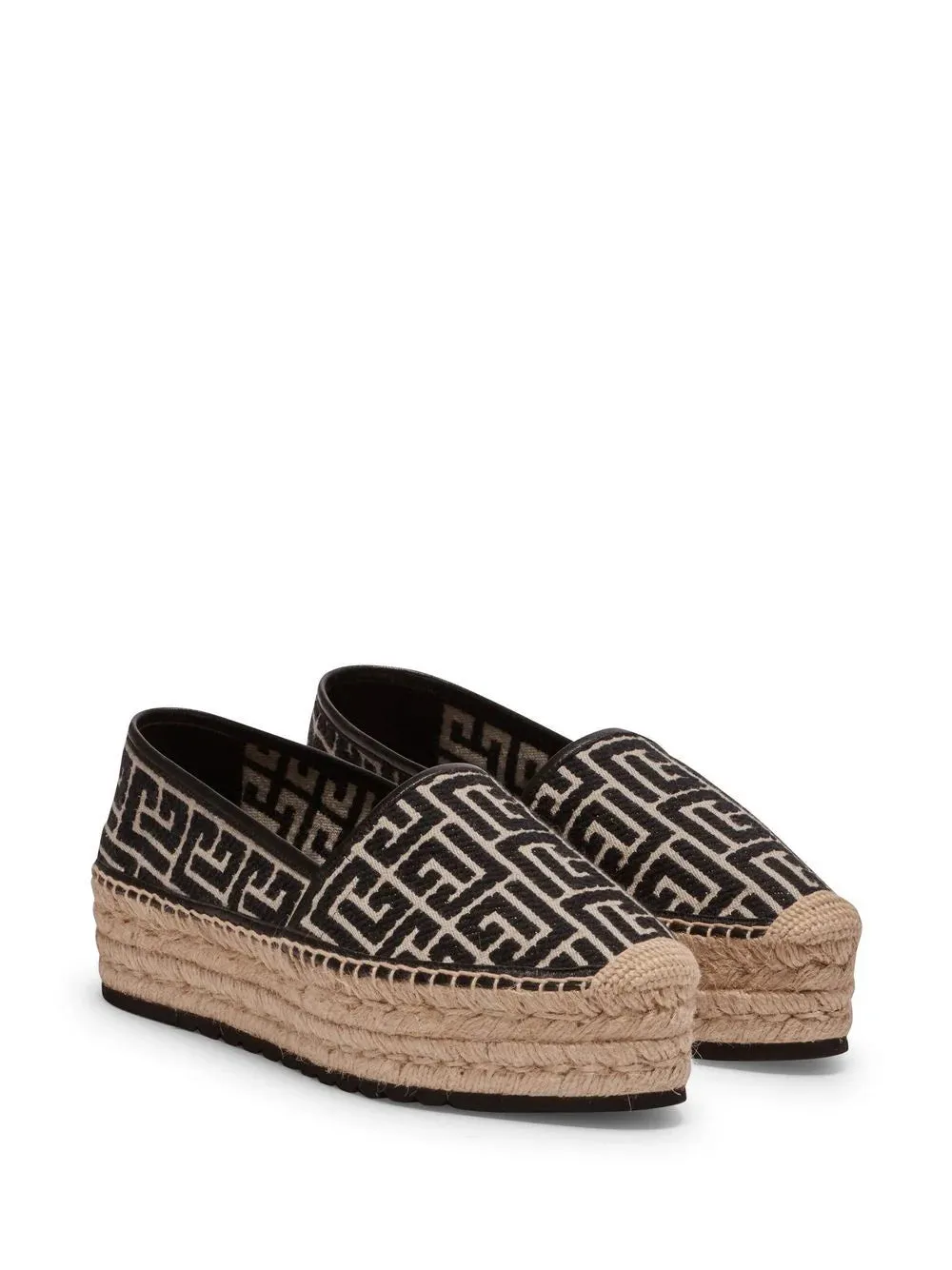 Balmain Women Espadrillas Ivory/Black