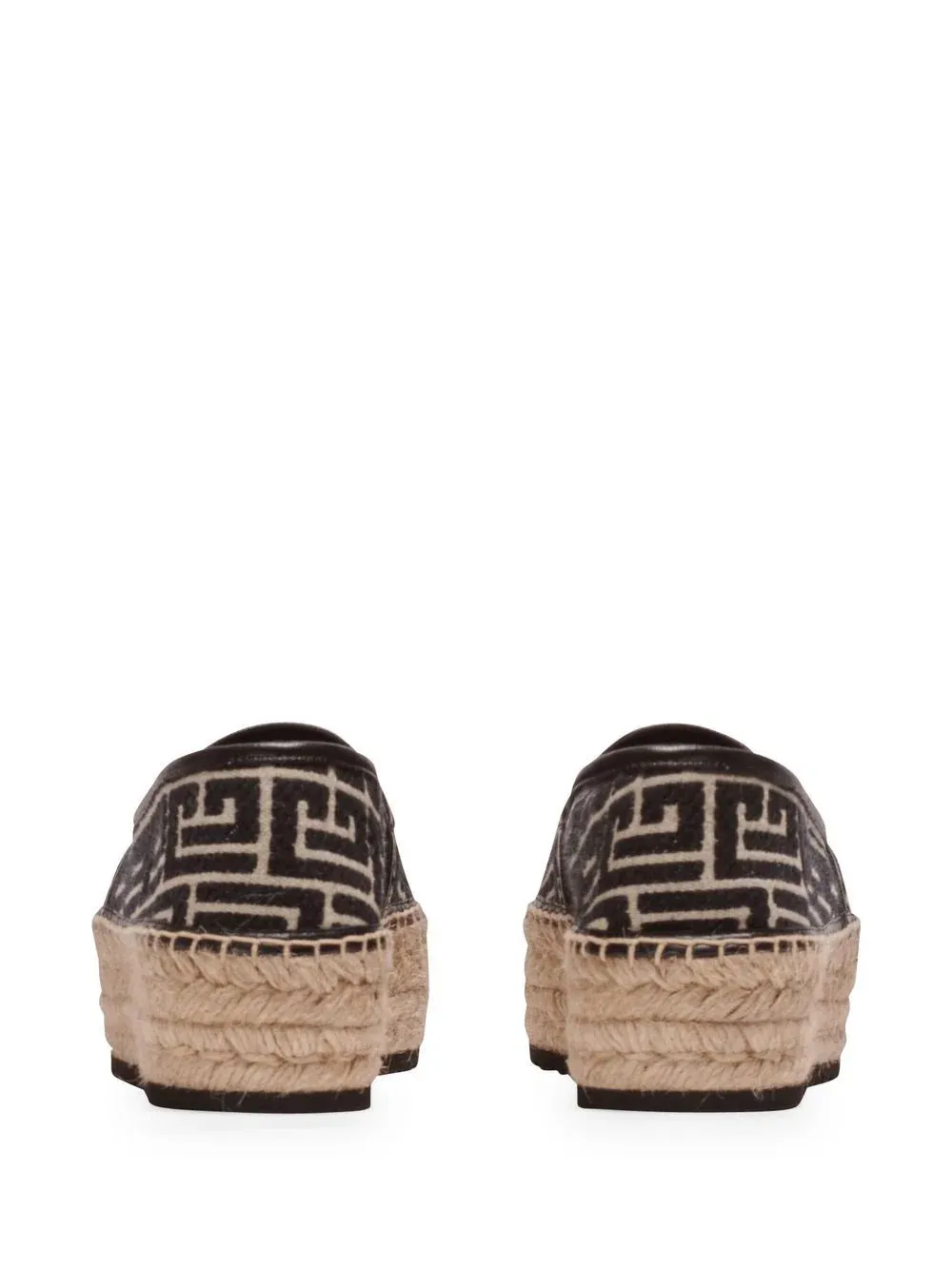 Balmain Women Espadrillas Ivory/Black