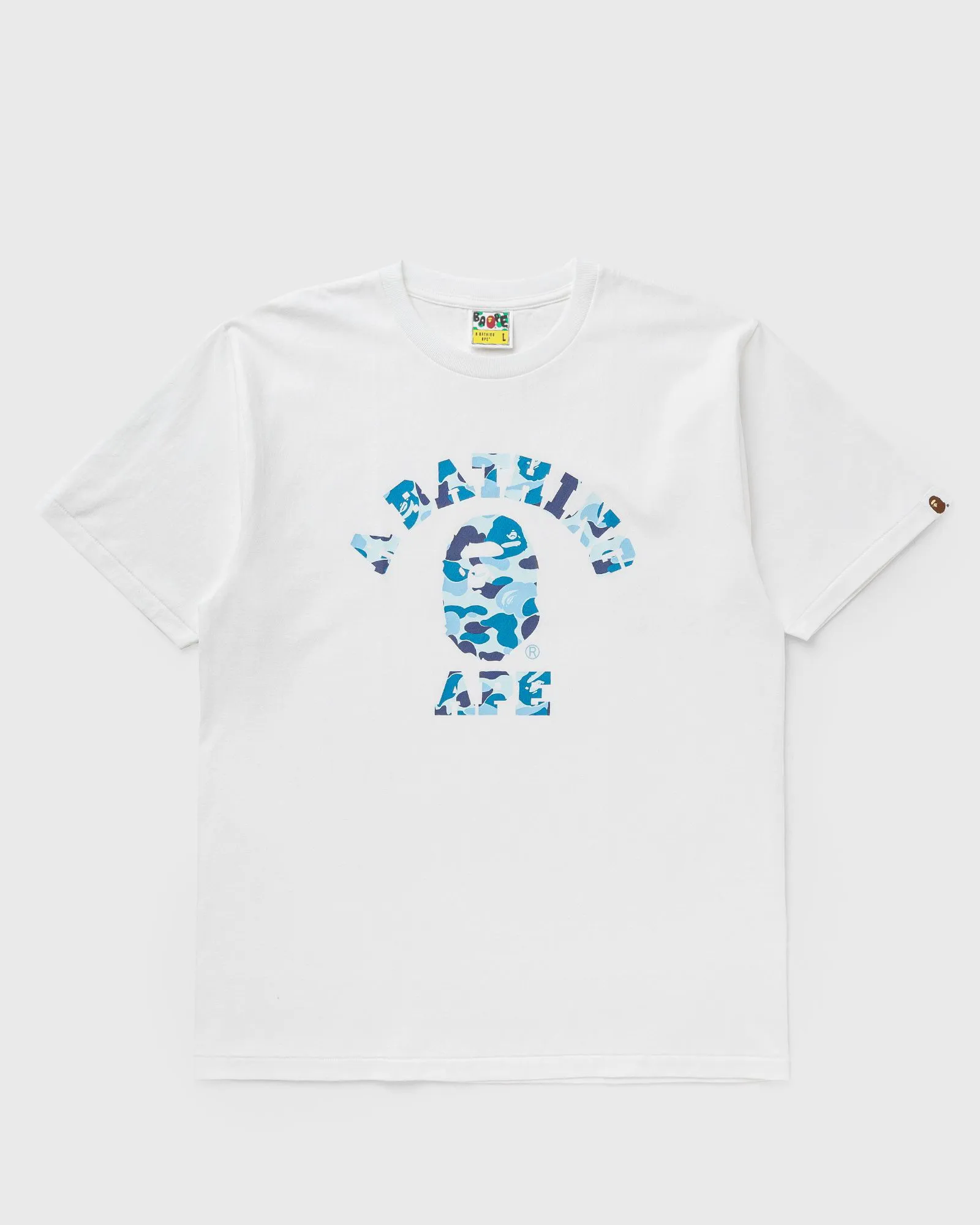 BAPE ABC CAMO COLLEGE TEE