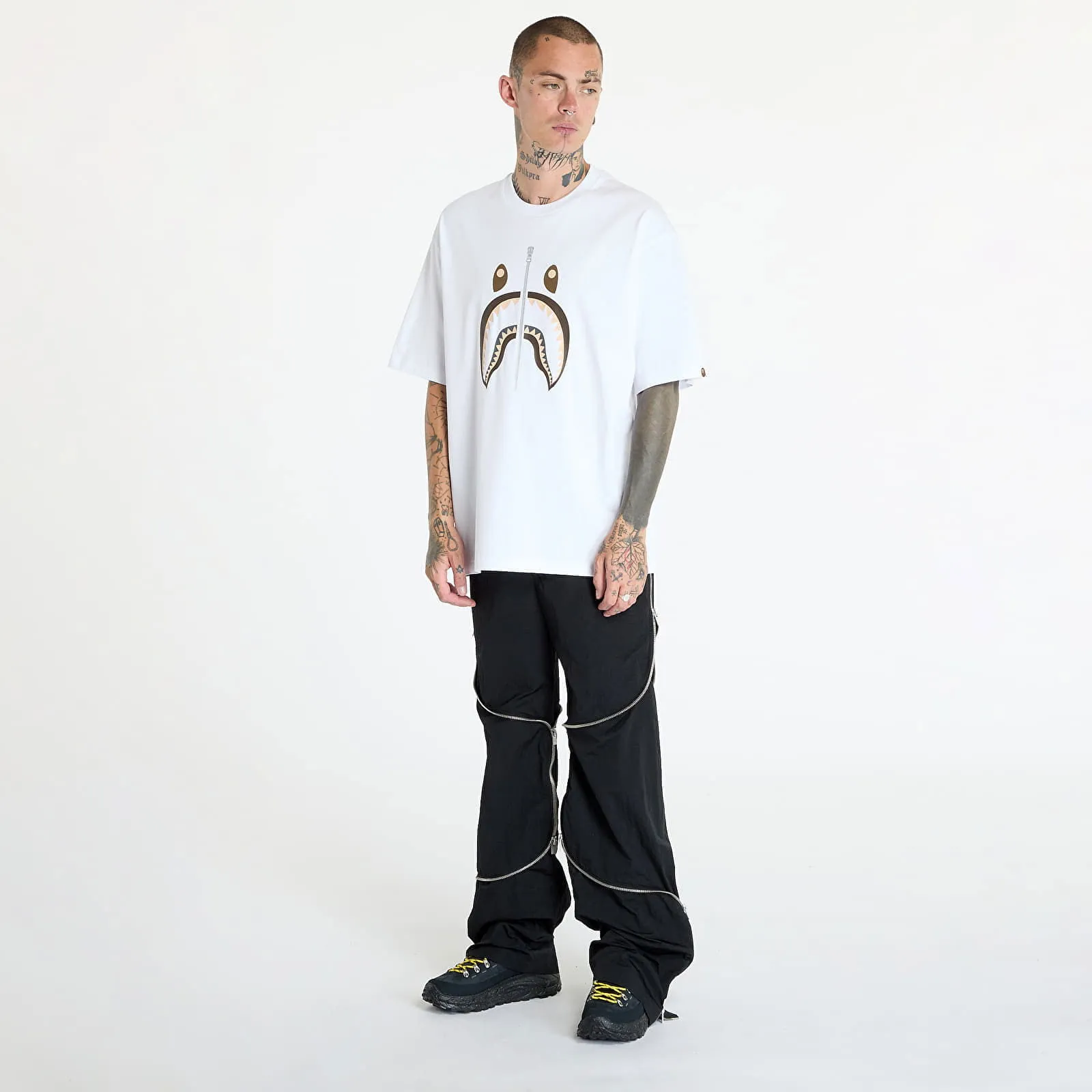 BAPE Shark Tee White