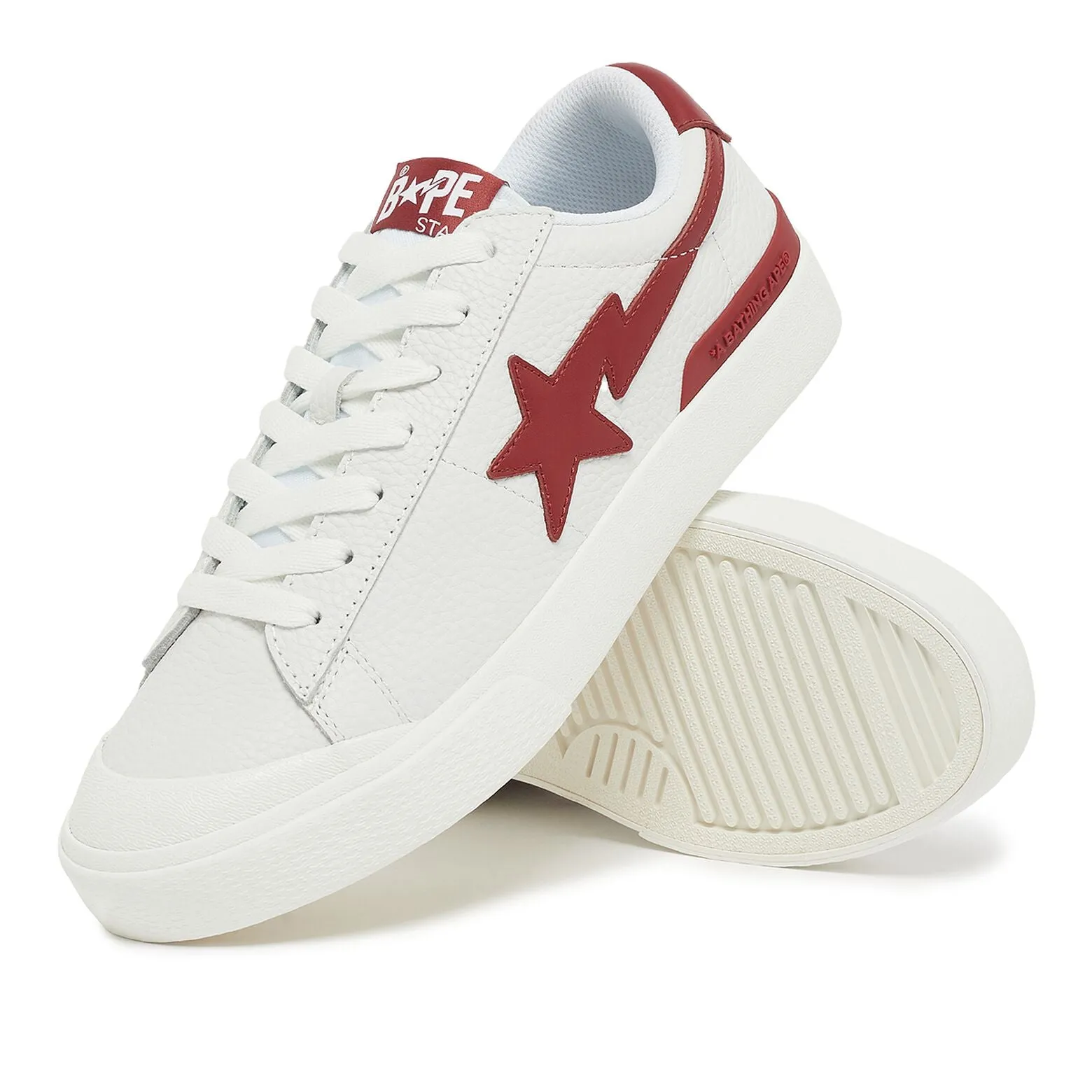 Bape Women Mad Sta #2 L Red