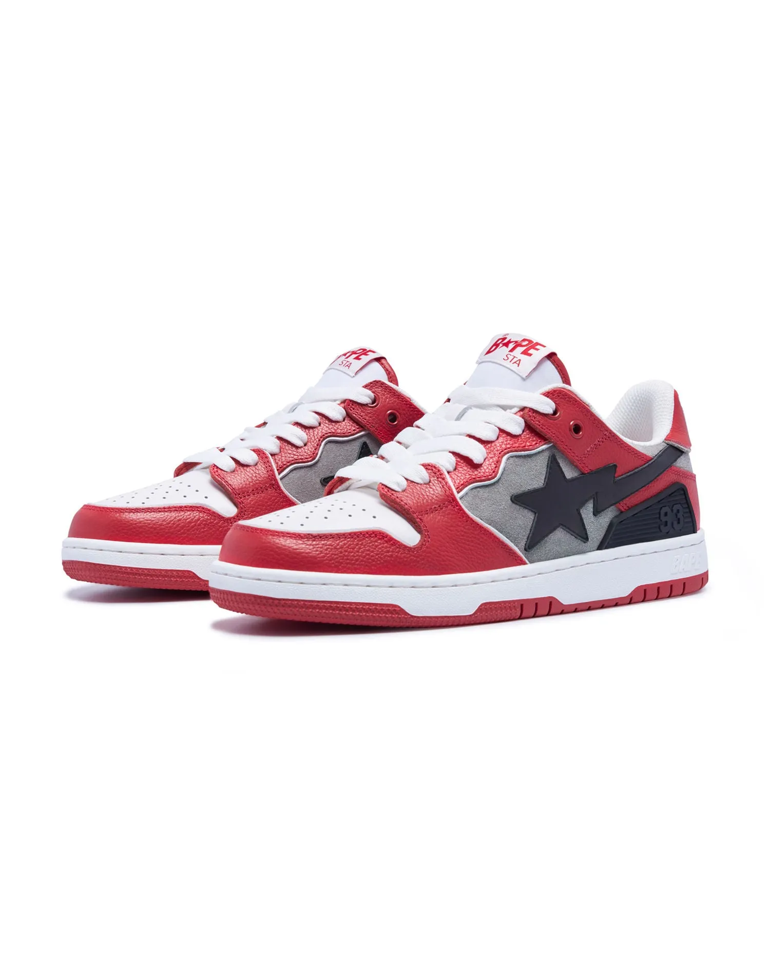 Bape Women Sk8 Sta 1 L Red