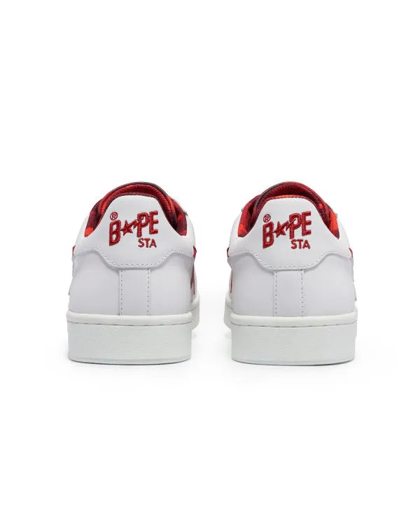 Bape Women Skull Sta L Red