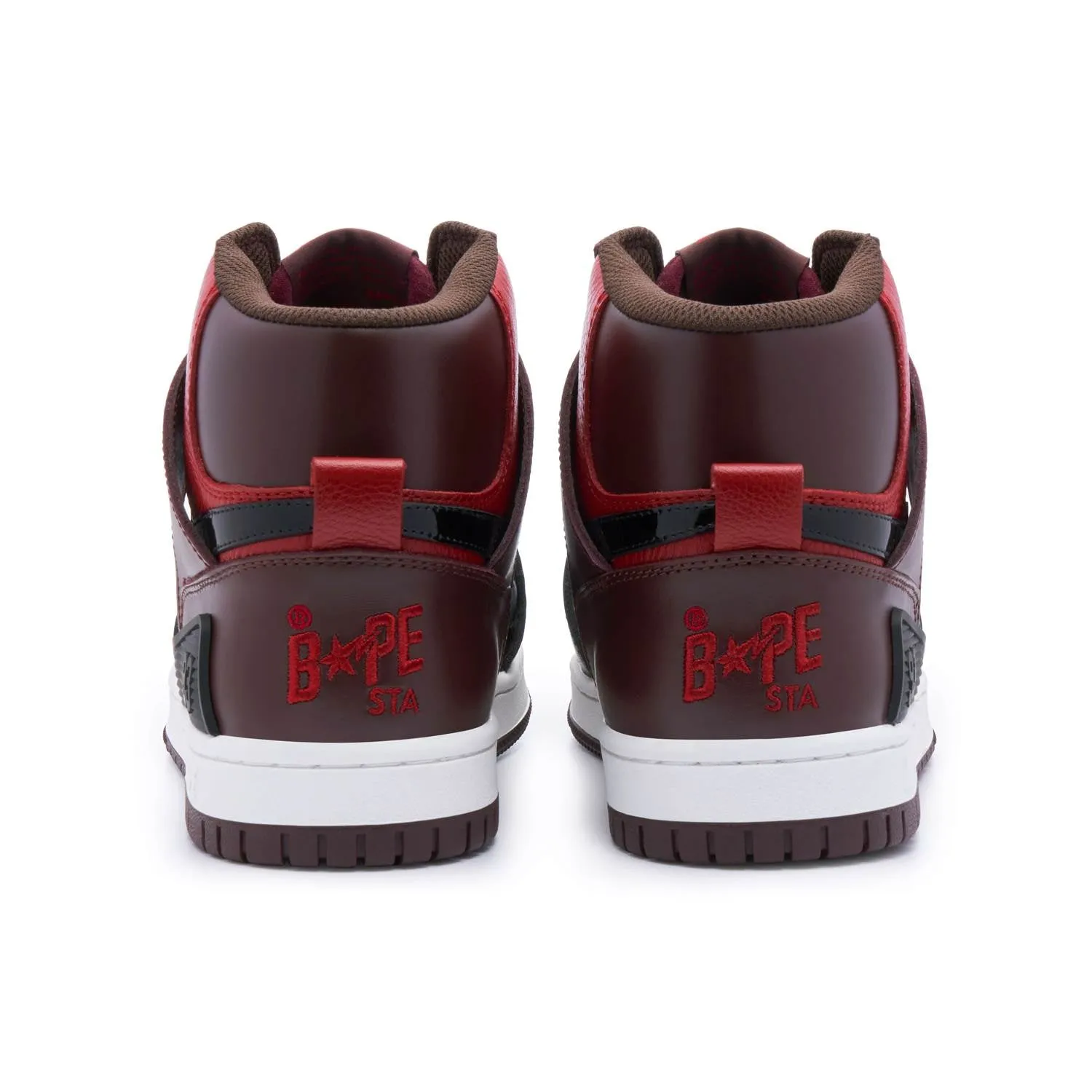 Bape Women Sta 93 Hi L Red