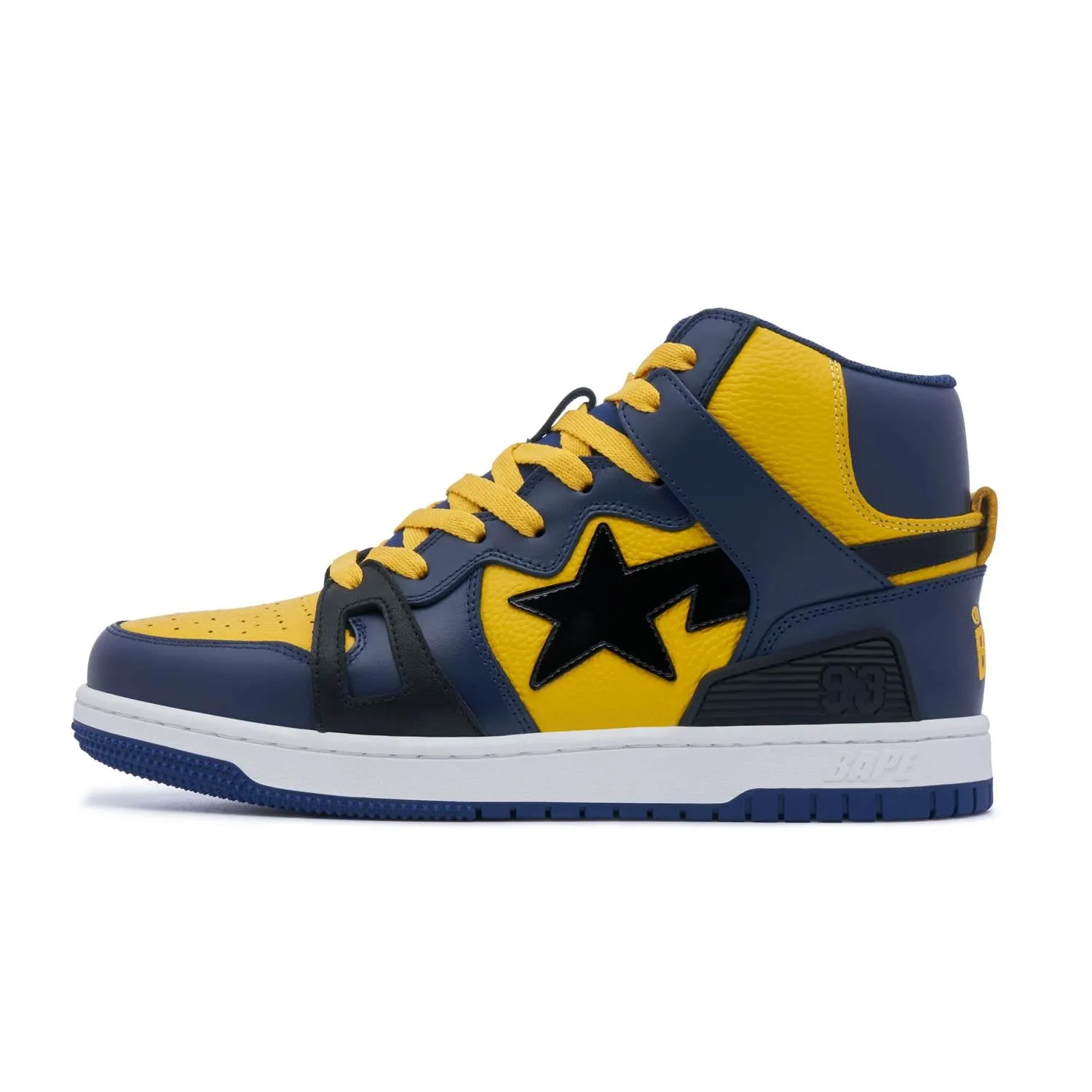 Bape Women Sta 93 Hi L Yellow
