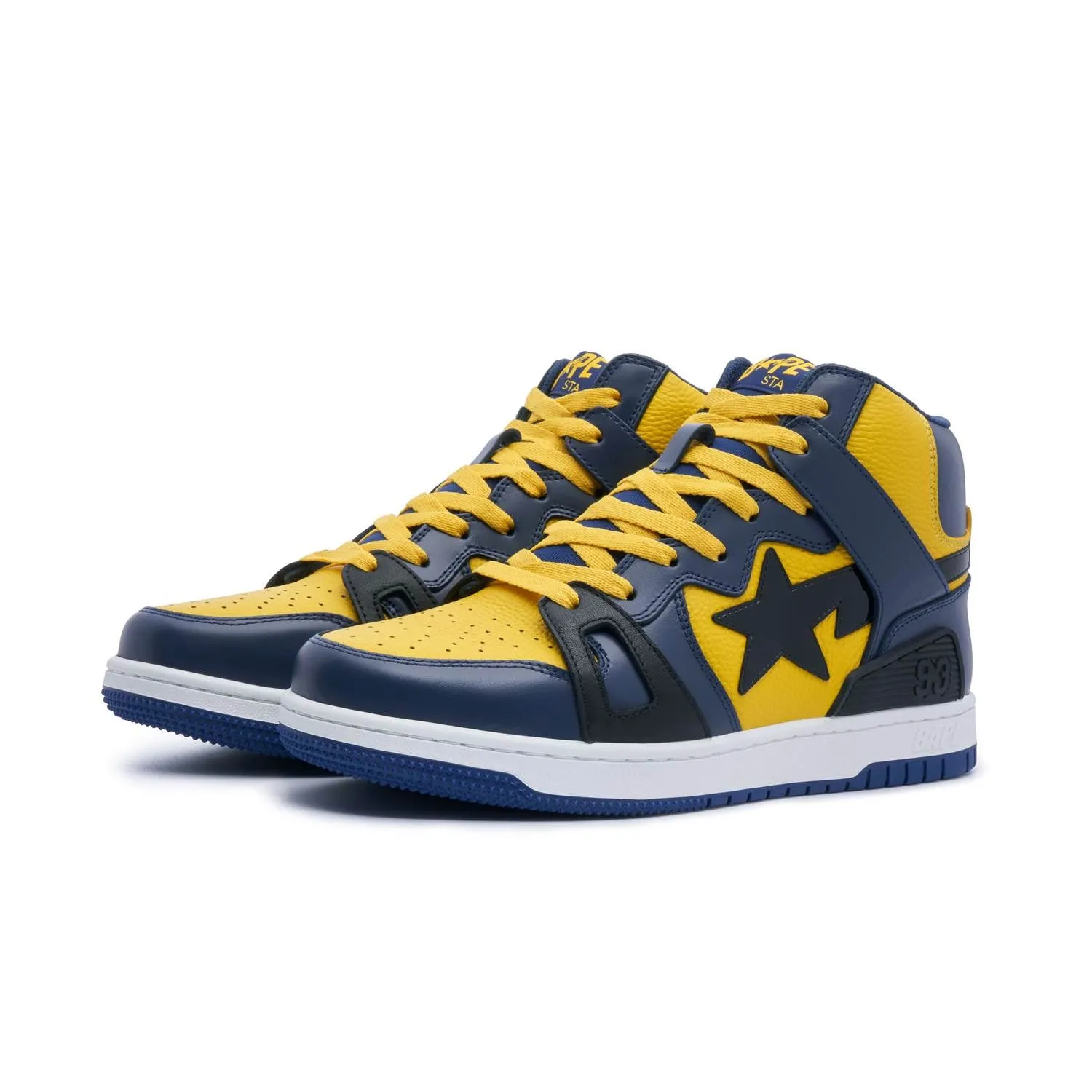Bape Women Sta 93 Hi L Yellow