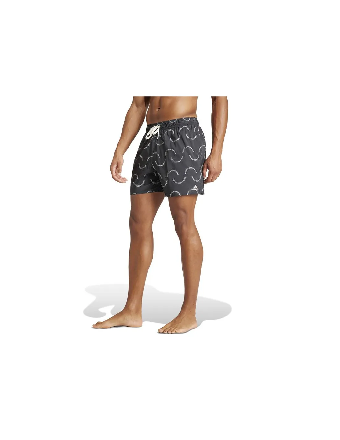 Bañador de Natación adidas Wave Logo Clx Hombre Negro