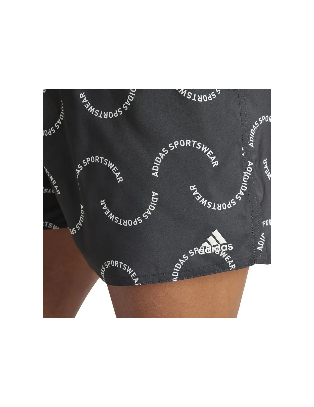 Bañador de Natación adidas Wave Logo Clx Hombre Negro