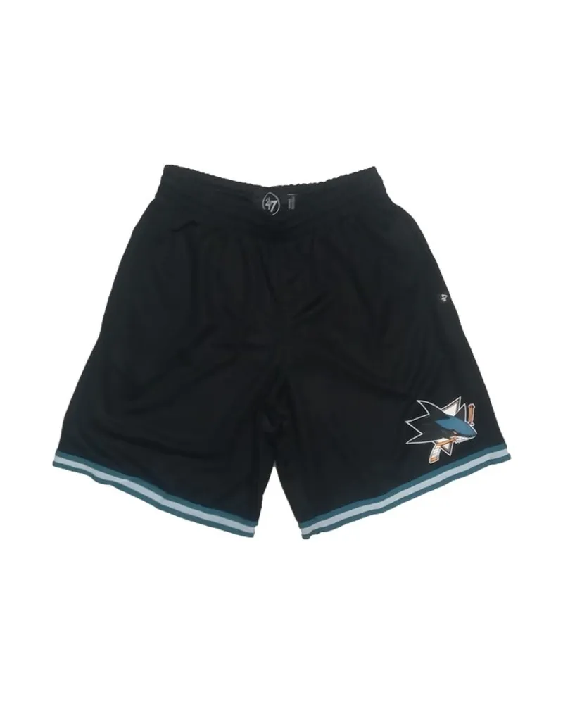 Bermuda 47 brand negra sharks mesh short