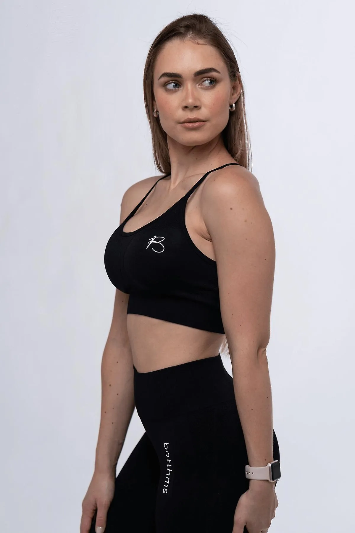 Black active seamless set