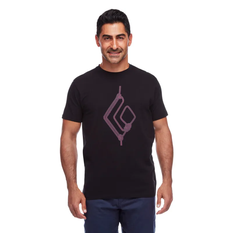 BLACK DIAMOND Rope Diamond Tee (Negro) Hombres