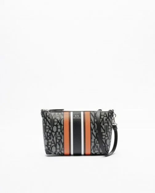 Bolso de hombro Armani Exchange 949128 4R733 Negro