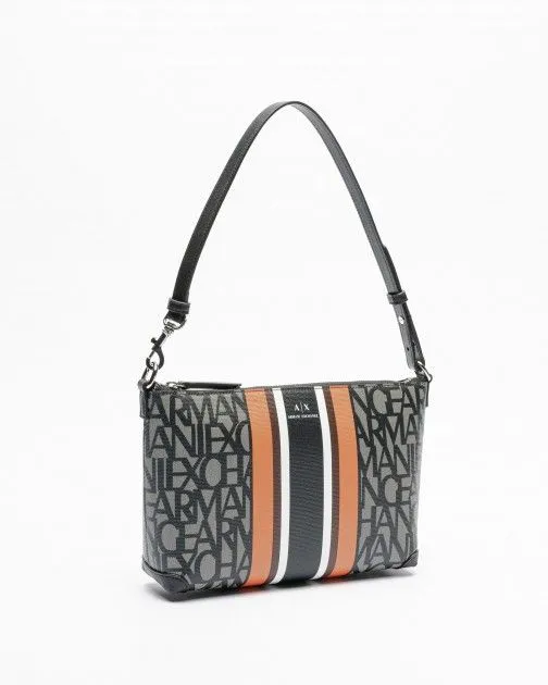 Bolso de hombro Armani Exchange 949128 4R733 Negro
