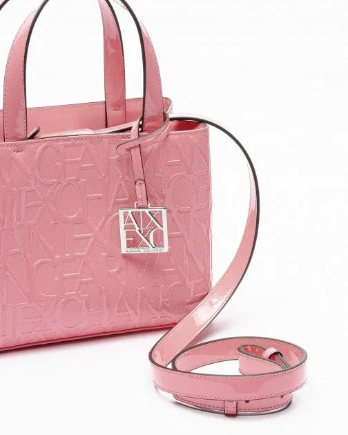 Bolso de mano Armani Exchange 942647 Rosa