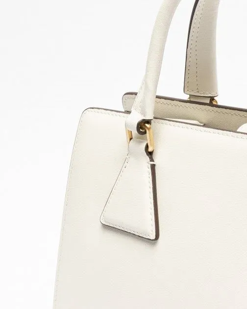 Bolso de mano Karl Lagerfeld K/Lock MD Tophandle Blanco