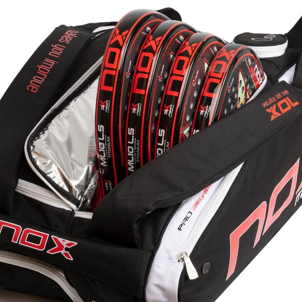 Bolso Pádel Nox Ml10 XXL Competition 50 L Negro