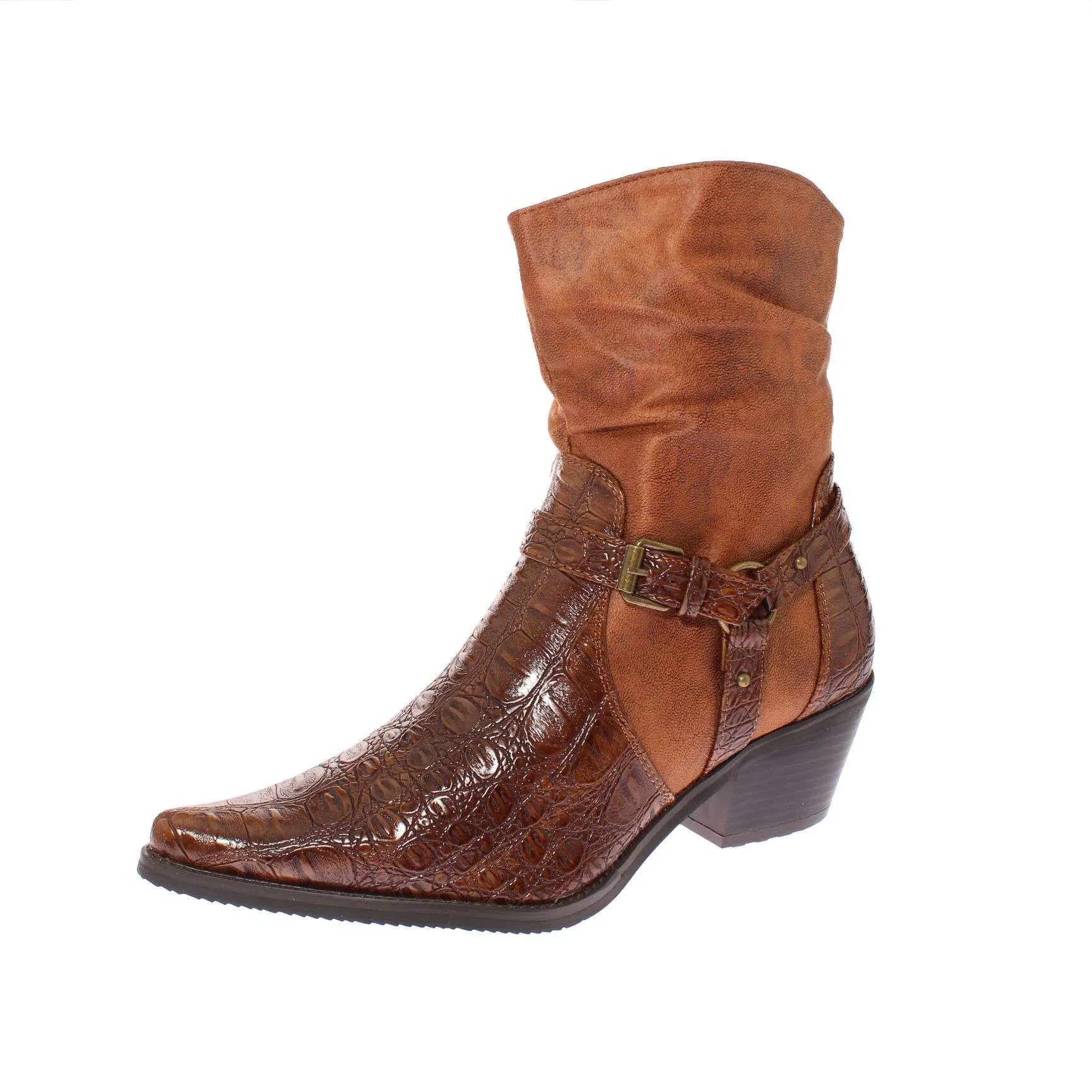 Bota Vaquera Café Via Franca Art. 521082brown