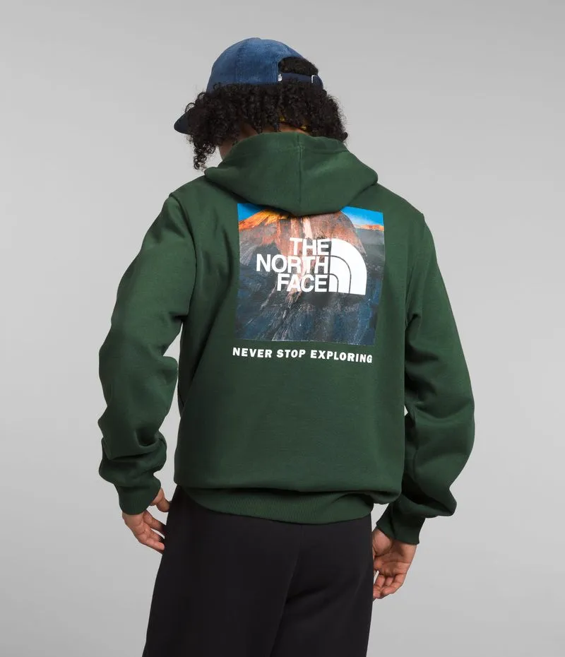 Buzo Box Nse Hoodie Verde Hombre The North Face
