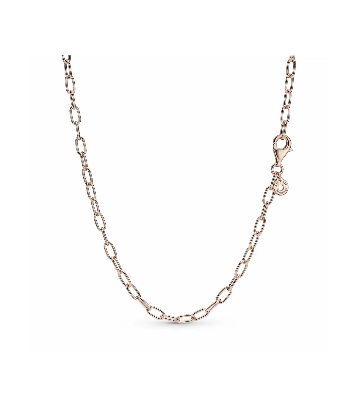 CADENA PANDORA ESLABONES RECUBRIMIENTO ORO ROSA 14K  389410C00