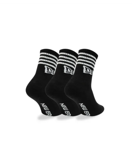 Calcetas New Era New Pack 3 Negras