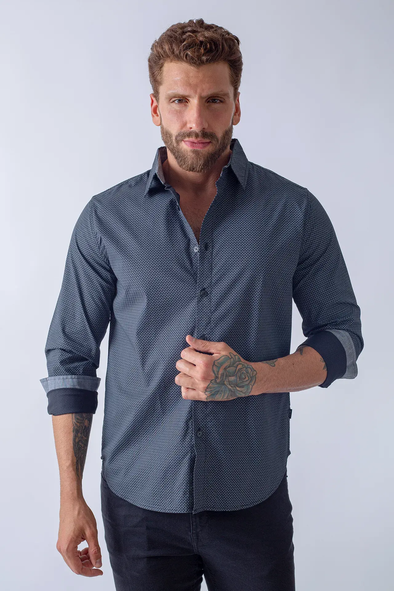 Camisa manga larga