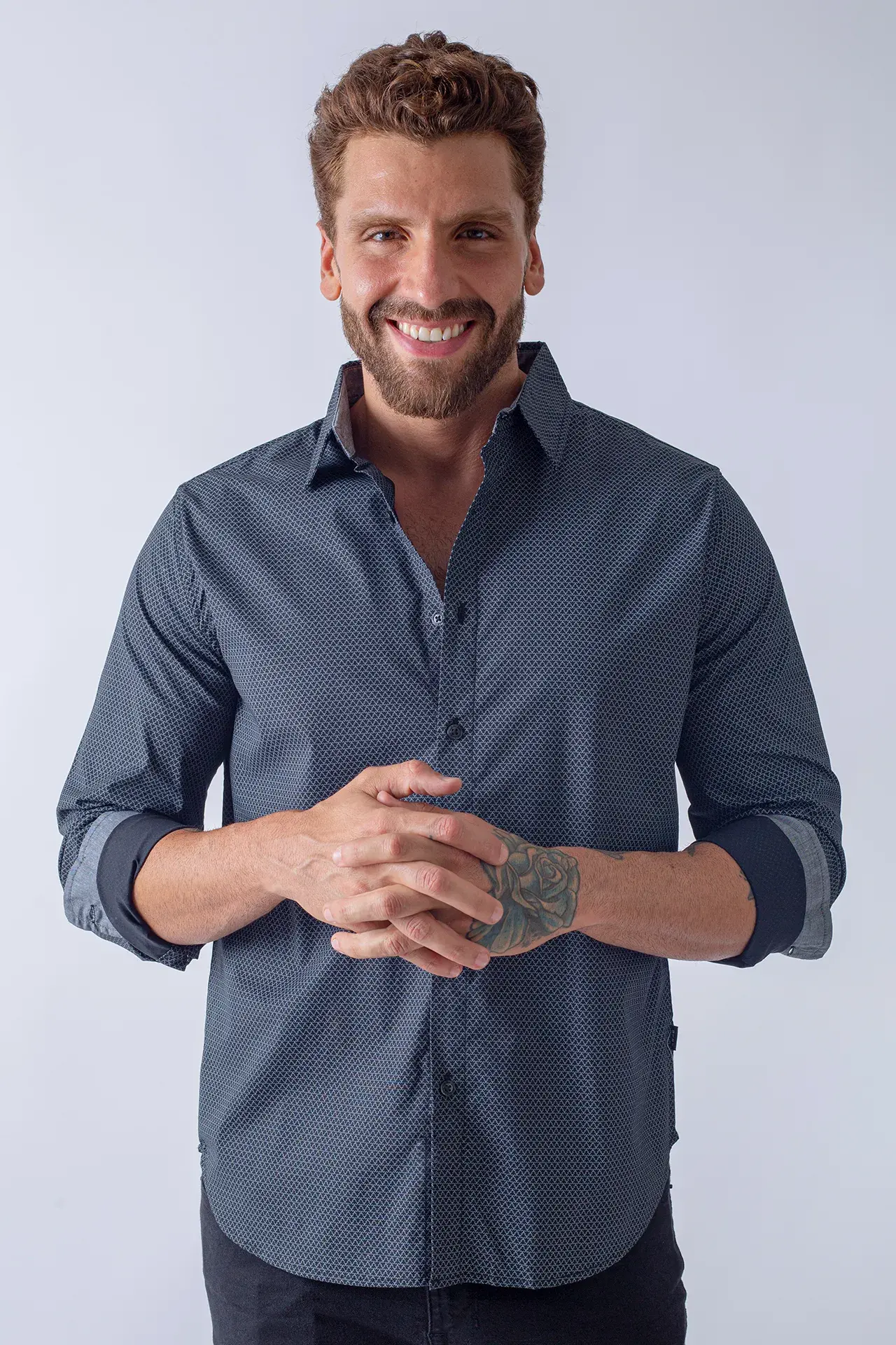 Camisa manga larga