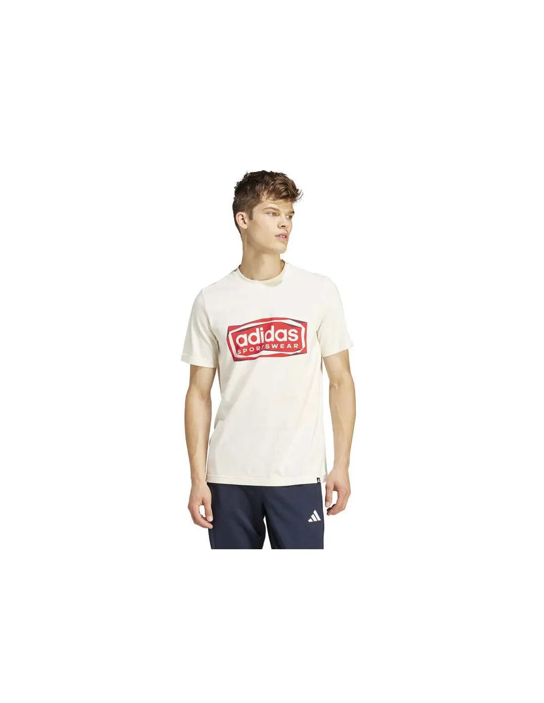 Camiseta adidas Fld Spw Logo Hombre Blanco