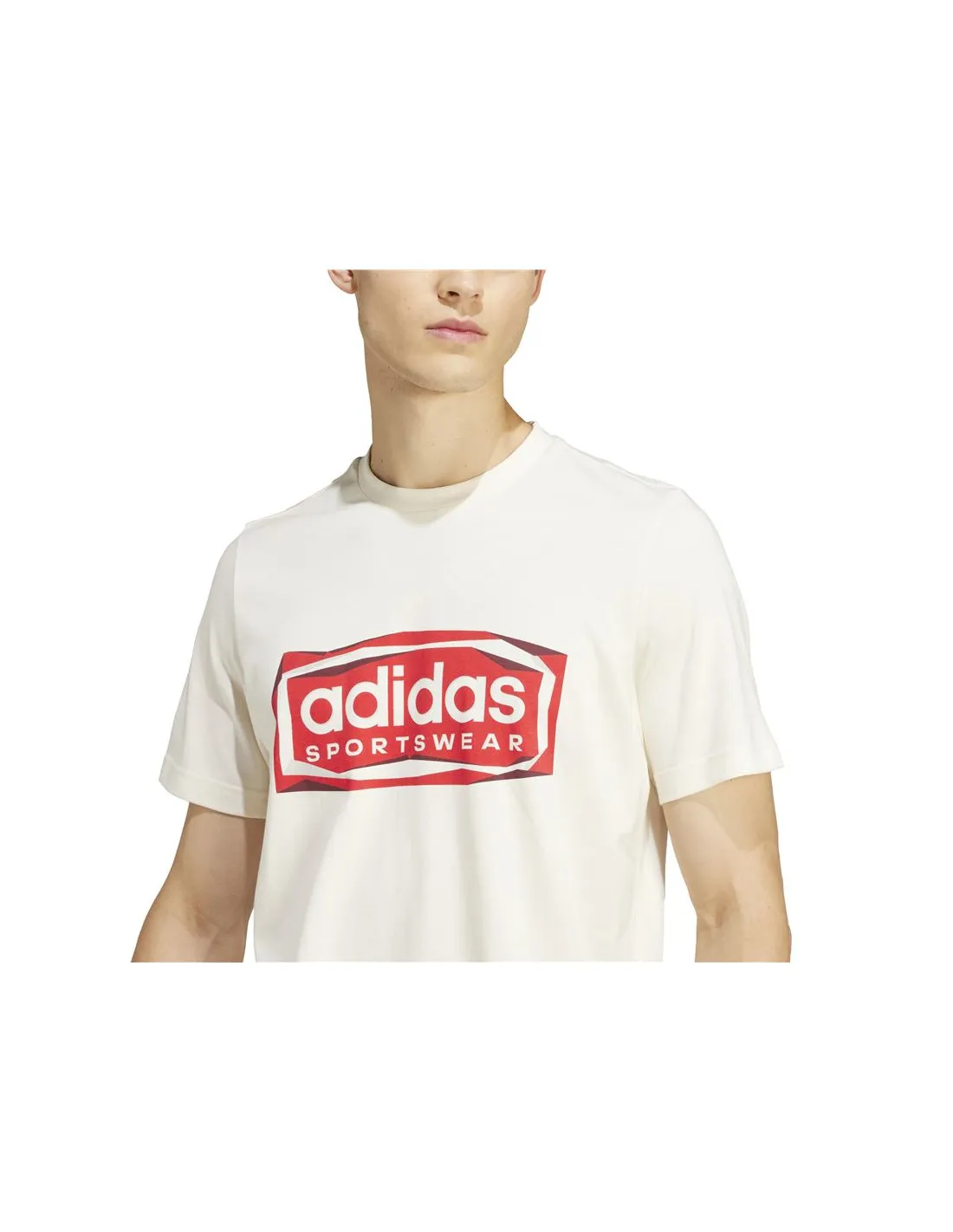 Camiseta adidas Fld Spw Logo Hombre Blanco