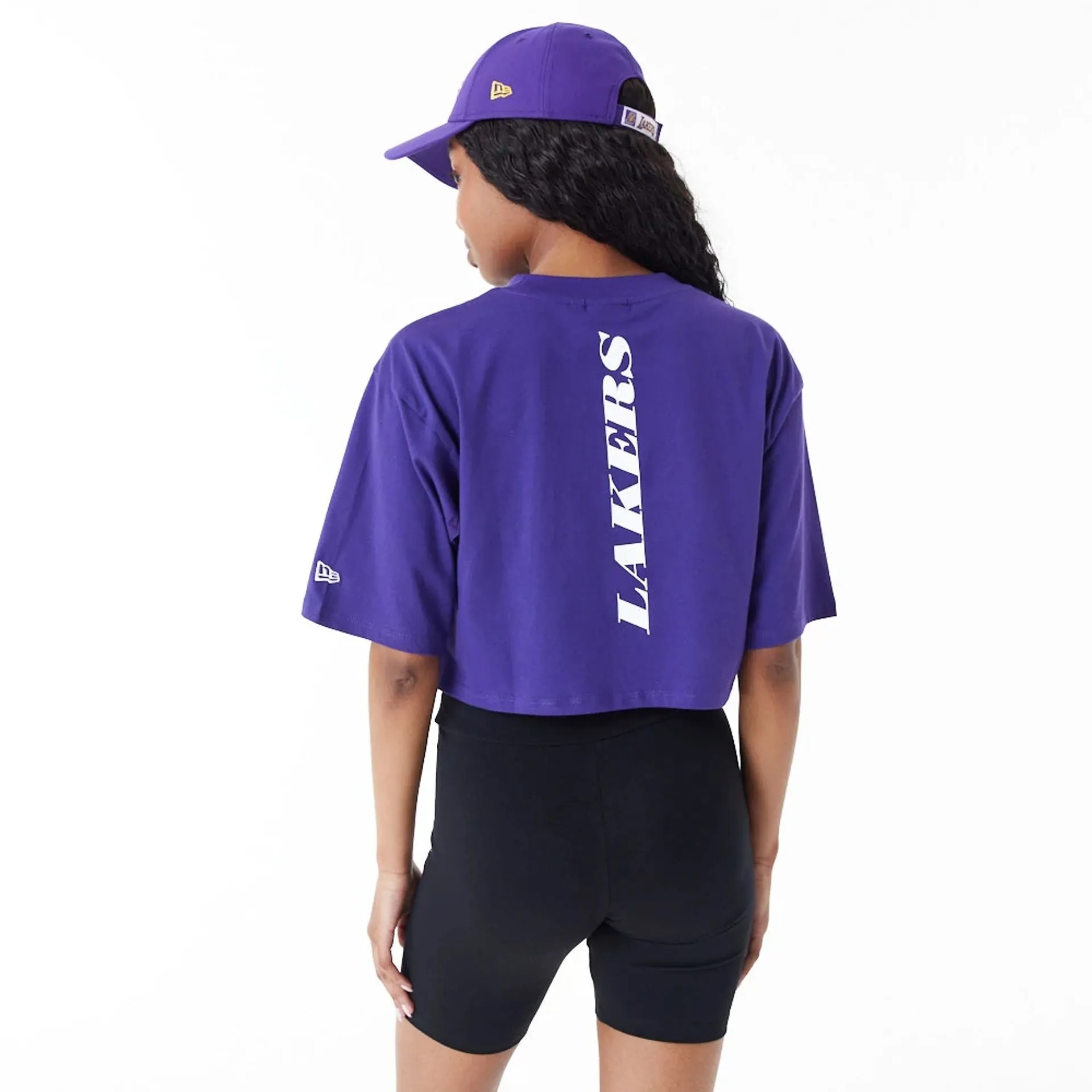 Camiseta Crop LA Lakers NBA Team Logo