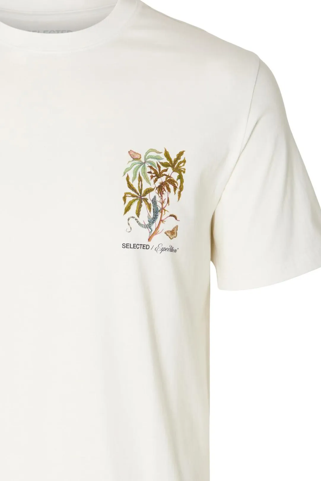 CAMISETA HOMBRE SLHSONNY BLANCO