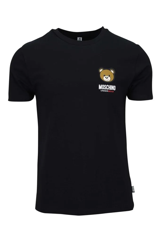 Camiseta negra con logo oso 