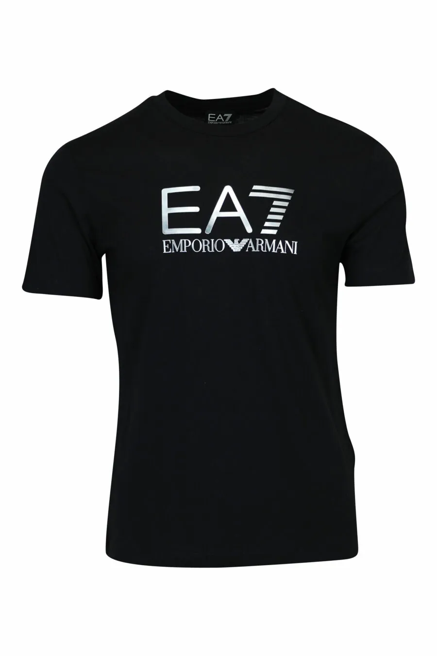 Camiseta negra con maxilogo 