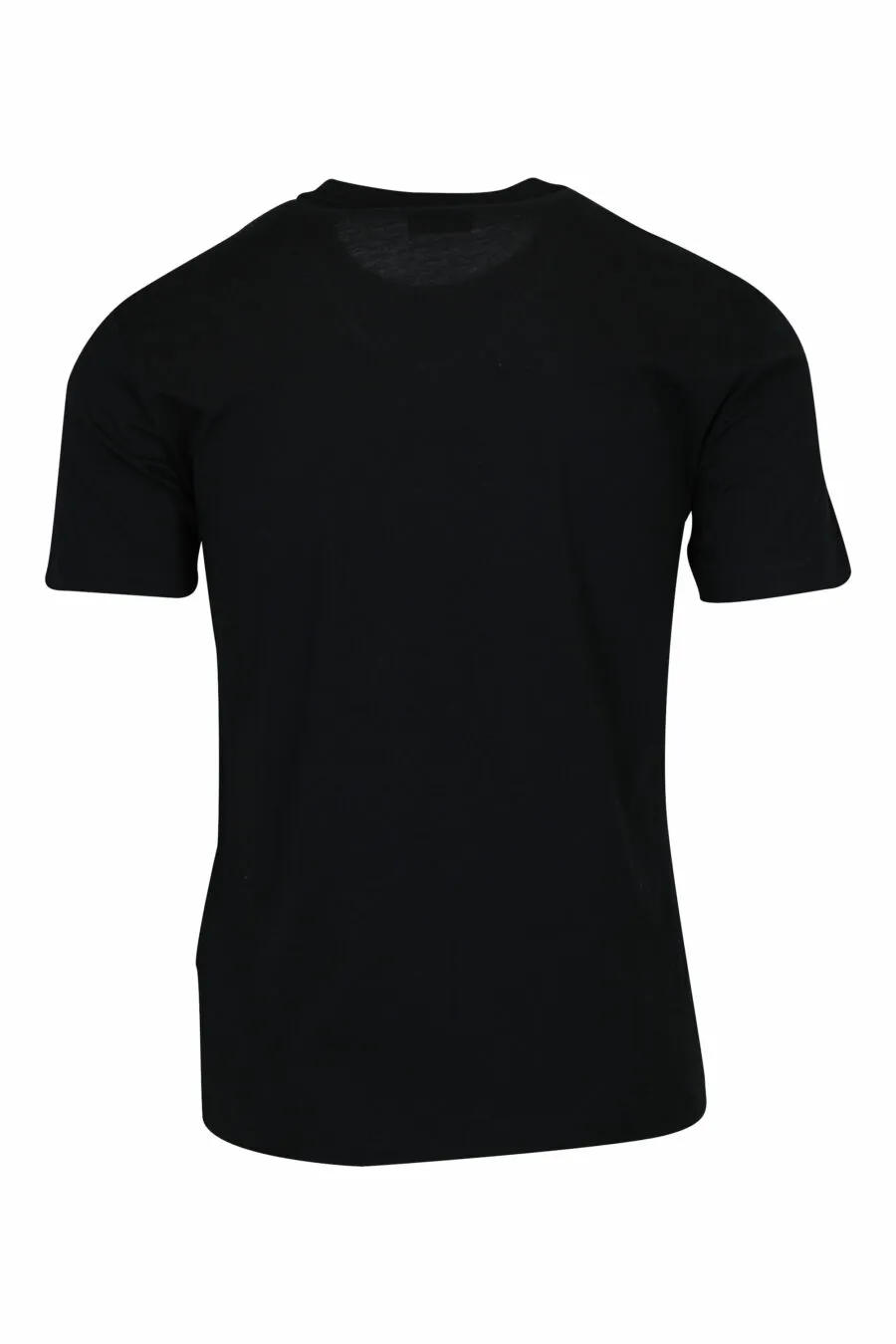 Camiseta negra con maxilogo 