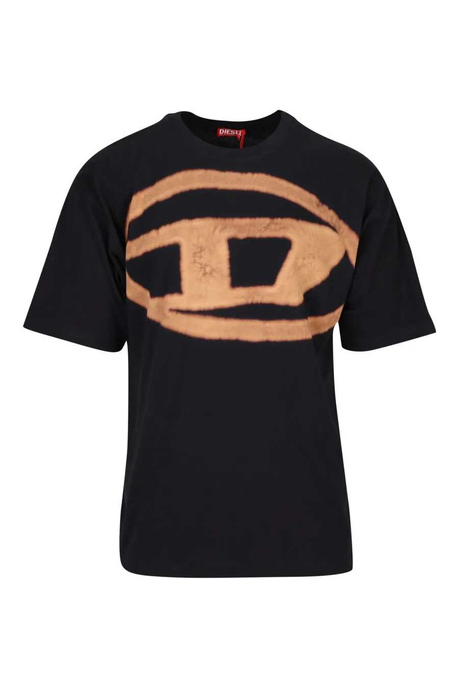 CAMISETA NEGRA CON MAXILOGO 
