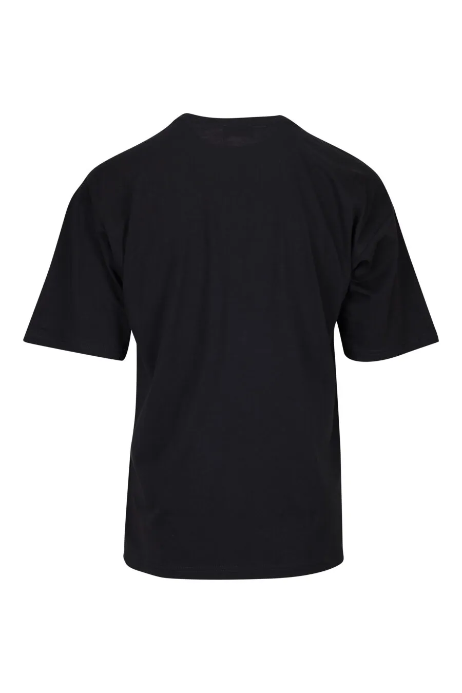 CAMISETA NEGRA CON MAXILOGO 