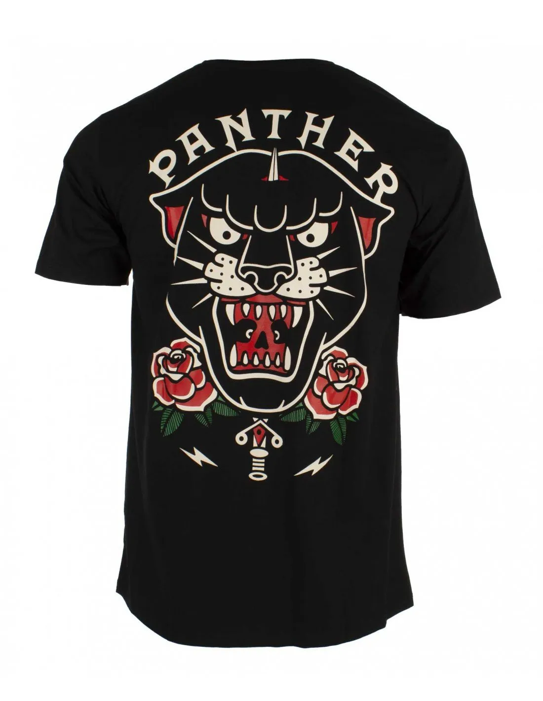Camiseta negra Panther 532016L01 Hombre