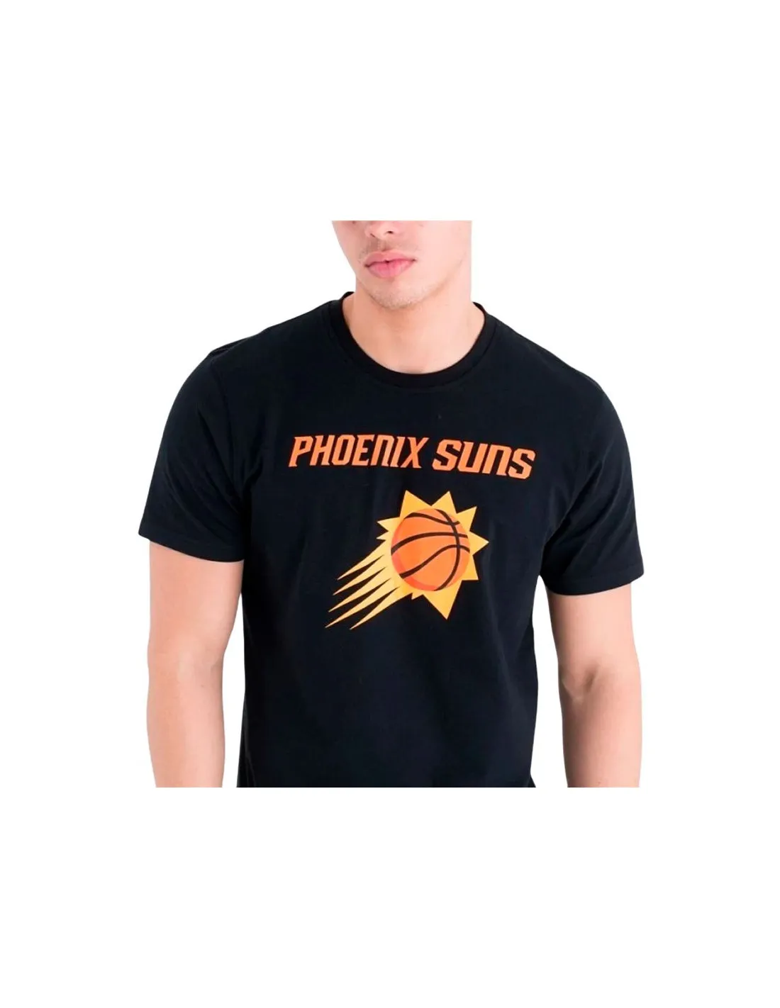 Camiseta New Era NBA Regular Phoenix Suns Negro Hombre