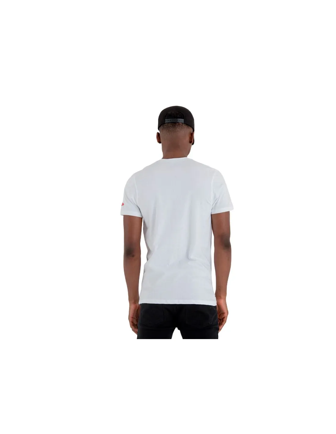 Camiseta New Era Philadelphia 76ers NBA Regular Blanco Hombre