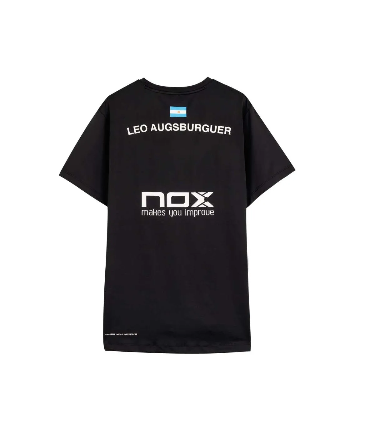 Camiseta Nox Oficial de Leo Augsburger 2024 Negra