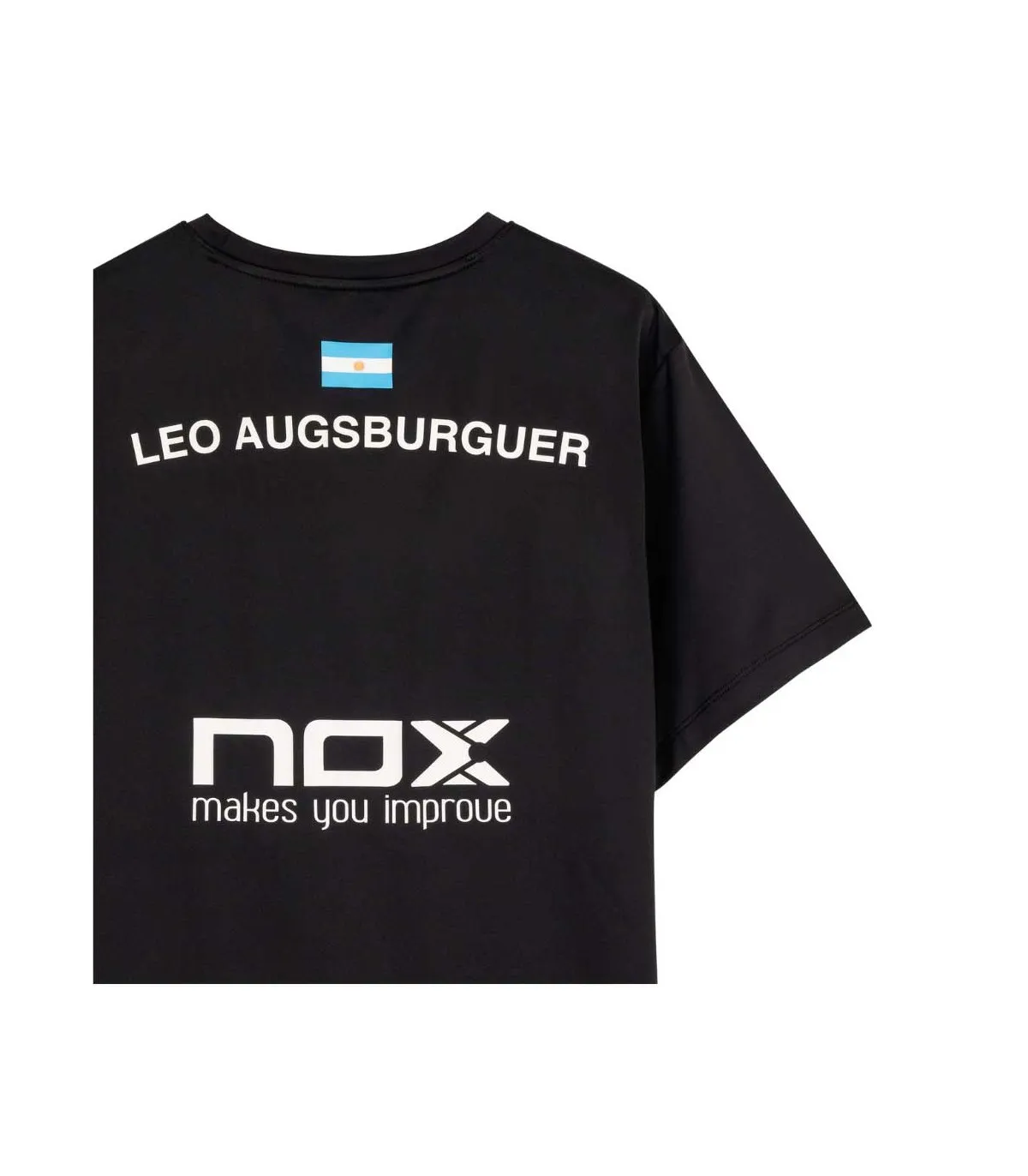 Camiseta Nox Oficial de Leo Augsburger 2024 Negra