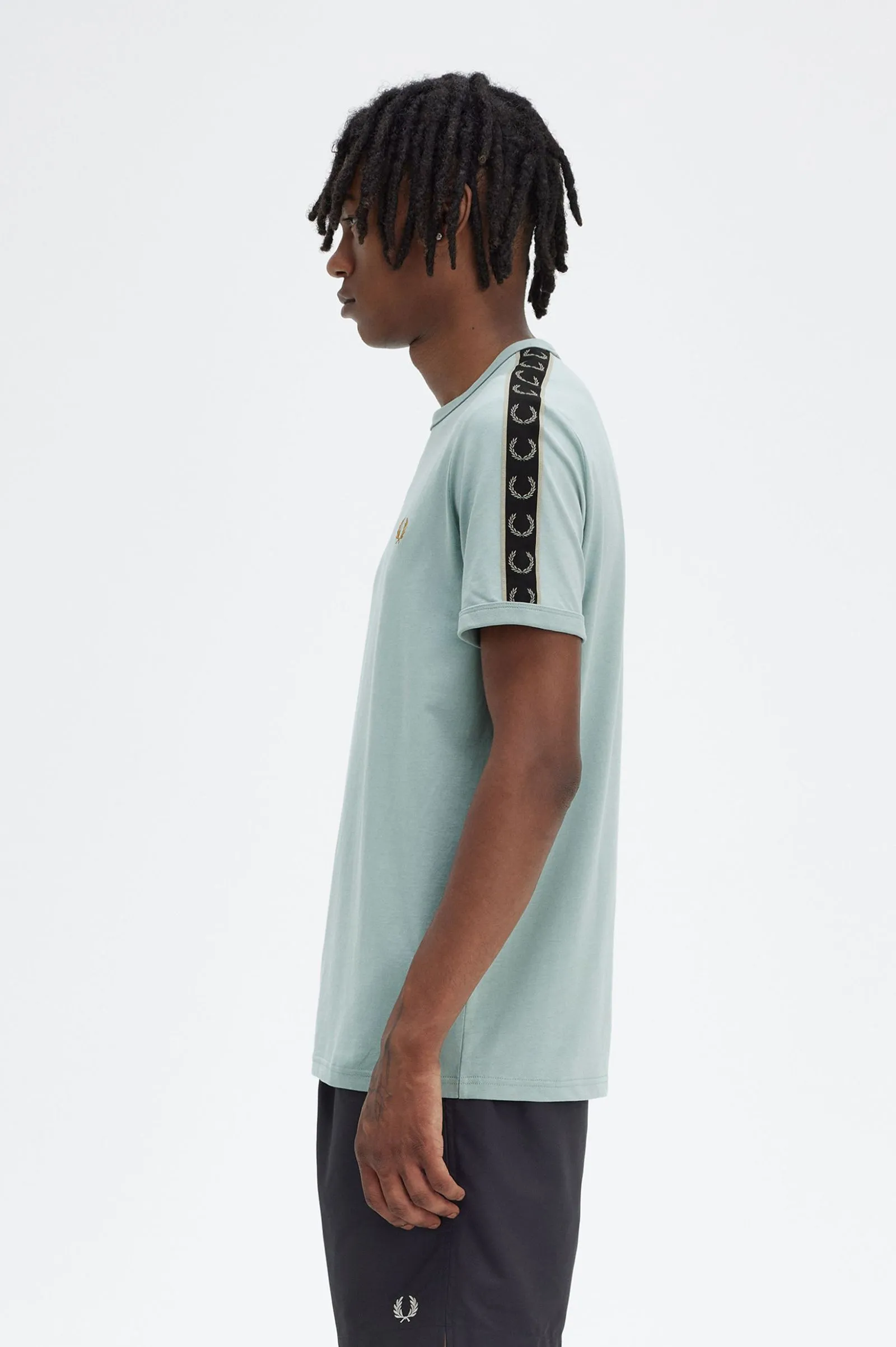 Camiseta Ringer con cinta en contraste